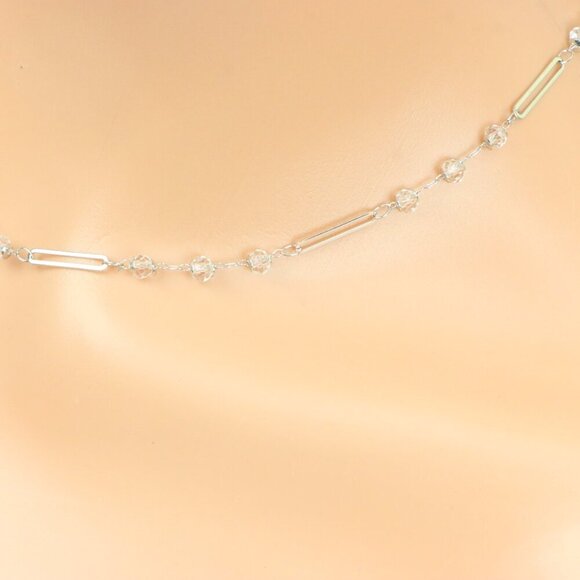 "Minimalist Necklace Chain, Elegant Jewelry for Women & Girls | MLCRC1774 - Picture 8 of 10